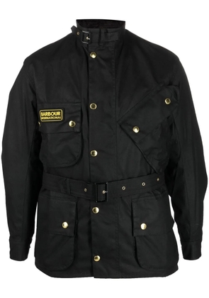 Barbour International International Original single-breasted coat - Black