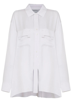 Gloria Coelho long-sleeved shirt - White