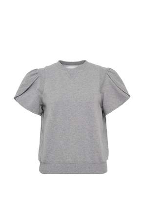 3.1 Phillip Lim tulip-sleeve crop-top - Grey