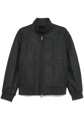 FENDI felted bomber jacket - Grey