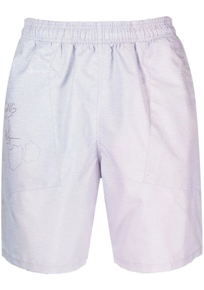 OBJECTS IV LIFE graphic-print shorts - Purple