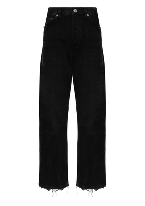 AGOLDE 90's mid-rise straight-leg jeans - Black