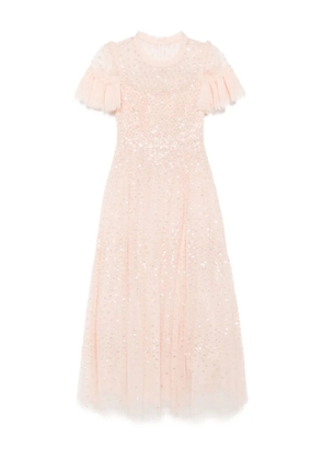 Needle & Thread deco dot gloss gown - Pink