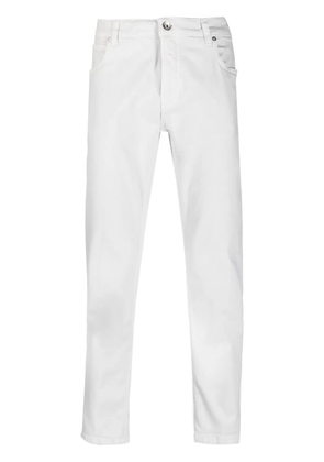 Eleventy mid-rise straight-leg trousers - Grey