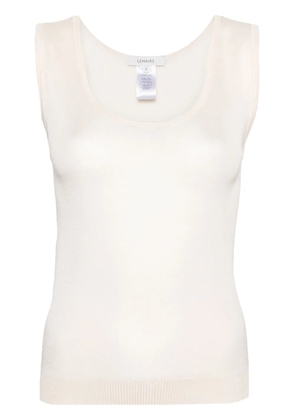 LEMAIRE seamless semi-sheer tank top - Neutrals