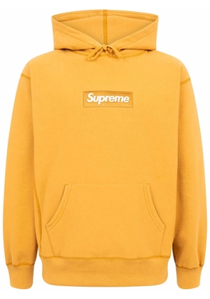 Supreme Box Logo drawstring hoodie - Orange