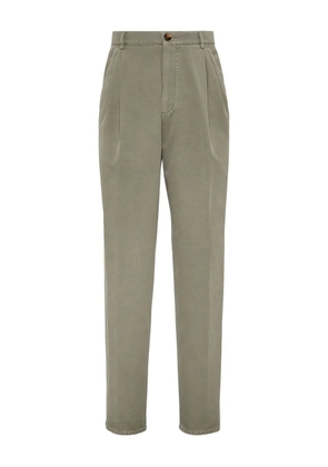 Brunello Cucinelli straight-leg trousers - Green
