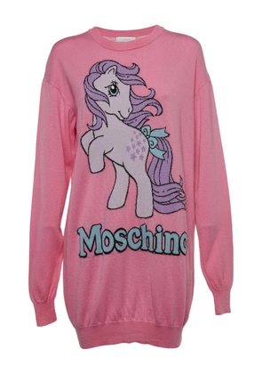 Moschino Pre-Owned Pony cotton dress - Pink