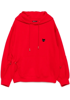ZZERO BY SONGZIO Deviant hoodie - Red