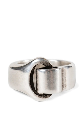 Ann Demeulemeester Une link ring - Silver