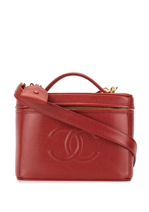 CHANEL Pre-Owned 1998 CC vanity case - Red