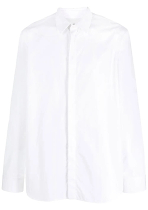 Jil Sander long-sleeve poplin shirt - White