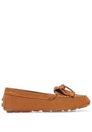 Bally tassel-detail leather loafers - Brown