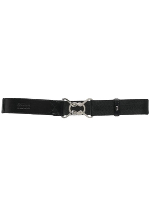 Gianfranco Ferré Pre-Owned 1990s interlocking-buckle belt - Black