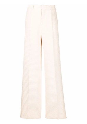 AMIRI high-waisted-woven trousers - Neutrals