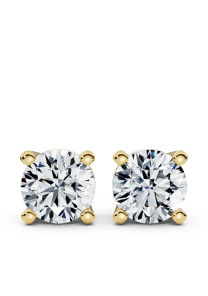 Tilla 14kt yellow gold diamond stud earrings