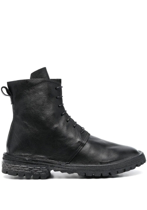Moma 35mm lace-up ankle boots - Black
