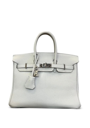 Hermès Pre-Owned 2022 Birkin 25 Verso Togo palladium-hardware tote bag - Grey