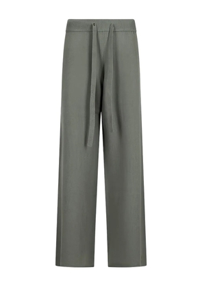 Canessa Janus elastic-waist trousers - Green