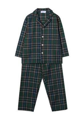 Siola tartan-pattern pyjama - Green