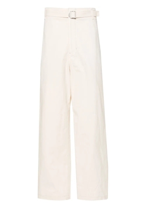 LEMAIRE mid-rise straight-leg trousers - Neutrals