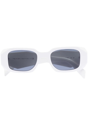 Prada Eyewear Symbole geometric-frame sunglasses - White