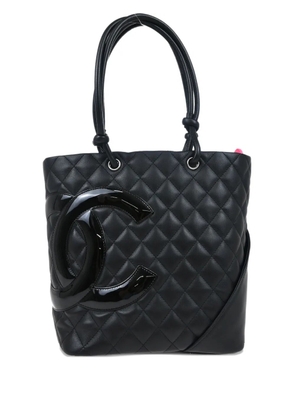 CHANEL Pre-Owned 2009 Cambon Line tote bag - Black
