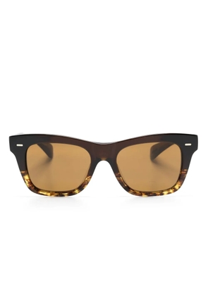 Oliver Peoples square-frame sunglasses - Brown