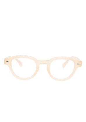 Sestini Eyewear round-frame glasses - Neutrals