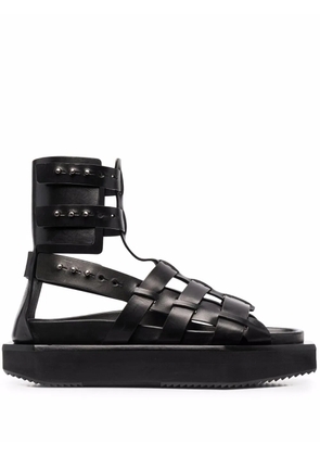 Rick Owens Turbo Cyclop platform sandals - Black