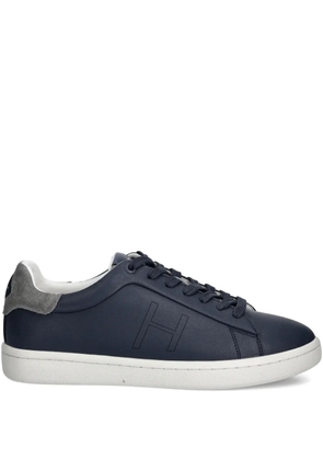 Hackett Bond leather sneakers - Blue