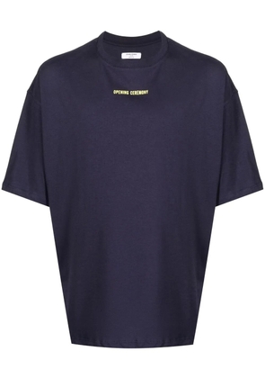 Opening Ceremony graphic-print cotton T-shirt - Blue