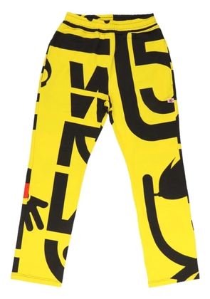 Walter Van Beirendonck Dawleetoo cotton track pants - Black