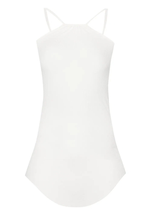 Rick Owens Scorpio ribbed-knit tank top - White