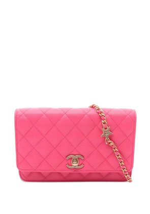 CHANEL Pre-Owned Matelasse chain shoulder bag - Pink