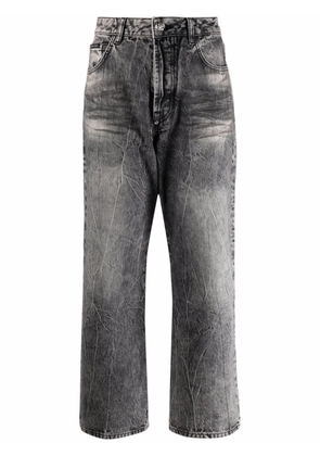 Philipp Plein Iconic Plein wide-leg jeans - Grey