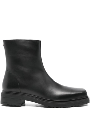 Patrizia Pepe leather ankle boots - Black