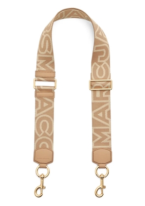 Marc Jacobs The Outline Logo webbing strap - Neutrals