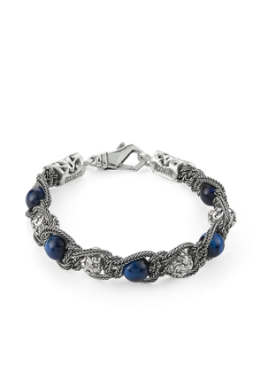 Emanuele Bicocchi arabesque shamballa bracelet - Blue