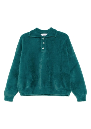 Bonsai knitted polo shirt - Blue