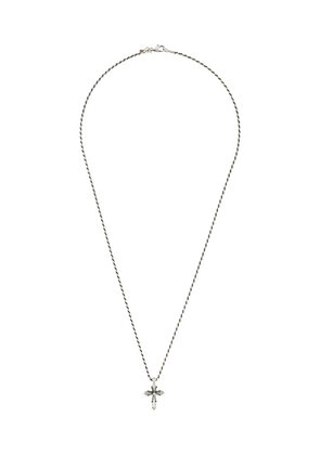 Emanuele Bicocchi Cross pendant necklace - Silver