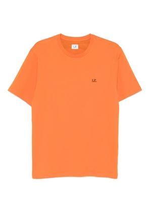 C.P. Company logo-print cotton T-shirt - Orange