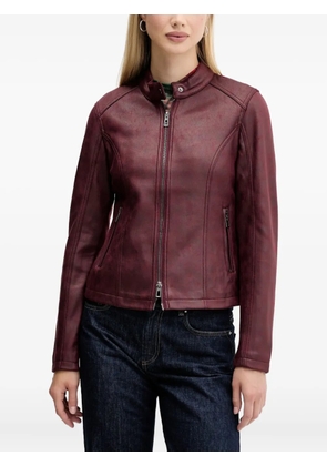 Desigual zip-fastening jacket - Red