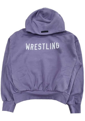 FEAR OF GOD ESSENTIALS Heavy Fleece hoodie - Purple
