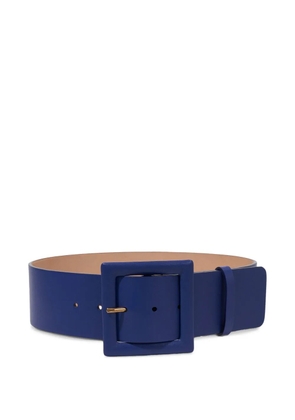 Carolina Herrera leather belt - Blue