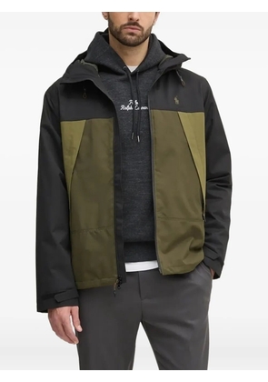 Polo Ralph Lauren hooded colour-blocked jacket - Grey