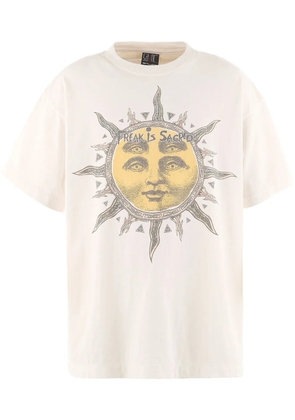 SAINT MXXXXXX x Cactus Plant Flea Market graphic-print T-shirt - White