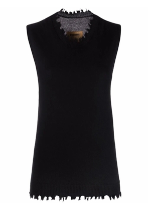 Uma Wang tuft edge top - Black
