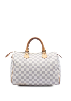 Louis Vuitton Pre-Owned 2008 Damier Azur Speedy 30 boston bag - White