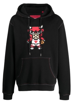 Mostly Heard Rarely Seen 8-Bit Chicago graphic-print hoodie - Black